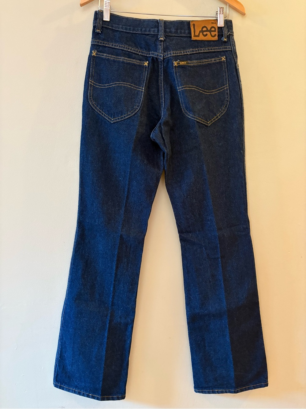 Vintage 90s Lee Rider Jeans, Made in Canada Dark 100% Cotton Sz 30 fit smaller.